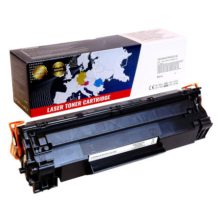 Toner Compatibil Superior, HP, HPC CE285A/CRG725 XL Laser, 2 K Pagini, Negru