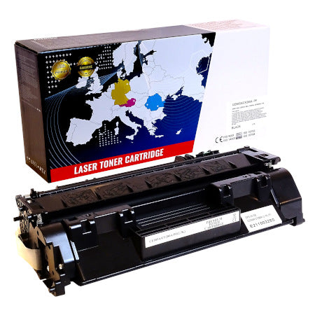 Toner Patentat Compatibil Superior, HP, HPC CE505A/CF280A/CRG-719 Patented Laser, Patented, 2.3 K Pagini, Negru