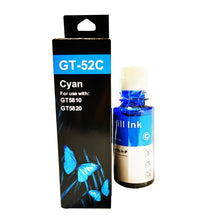Cerneala Compatibil Superior, HP, HPC GT52 - Cyan 70ml, Cyan