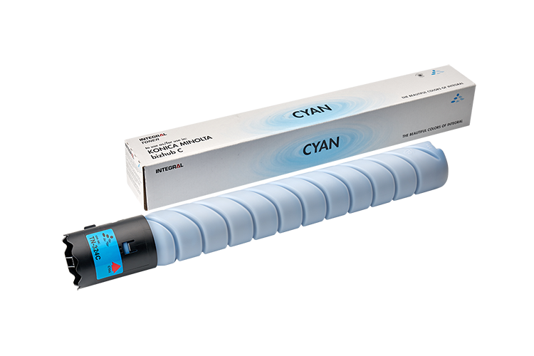 Toner Compatibil Superior, Konica Minolta, KMin TN-324 C Integral-Germany Laser, 26 K Pagini, Cyan