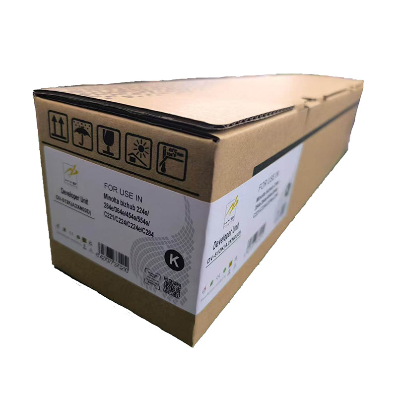 Developer Unit Compatibil Superior, Konica Minolta, KMin DV-512 B HYB DEVELOPER UNIT, 200 K Pagini, Negru