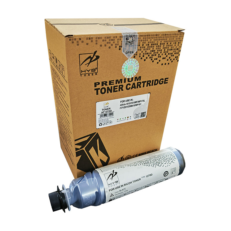 Toner Compatibil Superior, Ricoh, RIC Type-1270D HYB LASER, 7 K Pagini, Negru