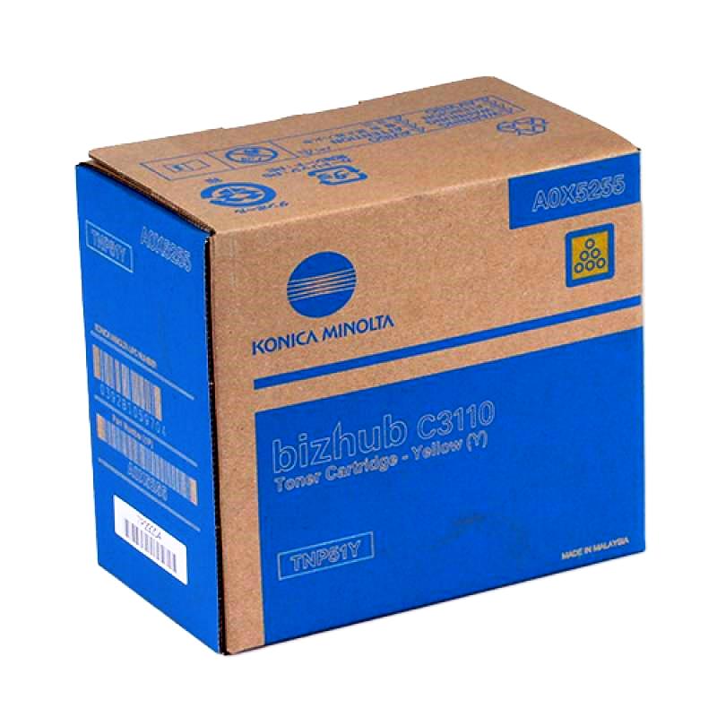 Toner Original, Konica Minolta, Konica Minolta OEM TNP-51 Y Toner, 5 K Pagini, Galben
