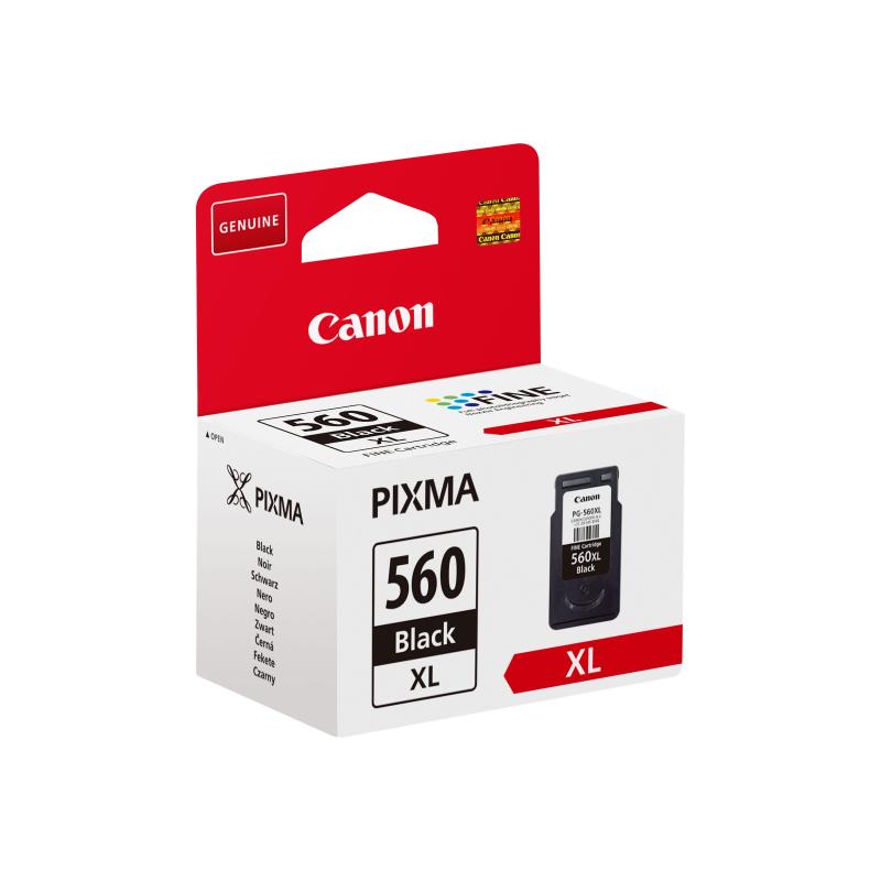 Cartus de cerneala Inkjet Original, Canon, Canon OEM PG-560XL B ink, Negru