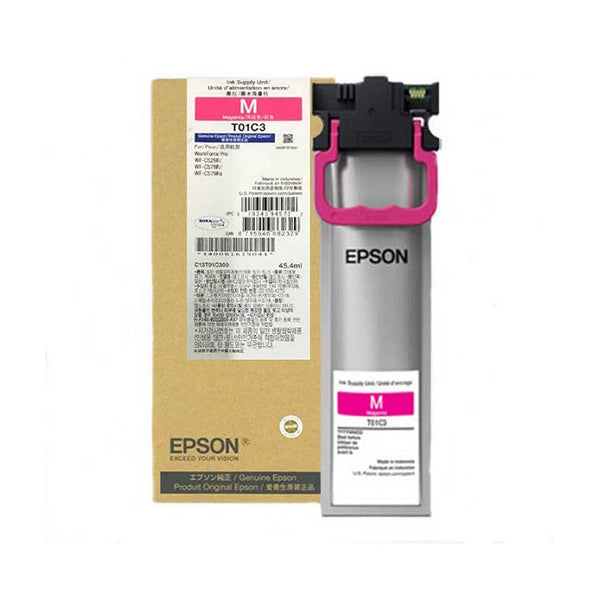 Cartus de cerneala Inkjet Original, Epson, Epson OEM T01C M ink, 5 K Pagini, Magenta