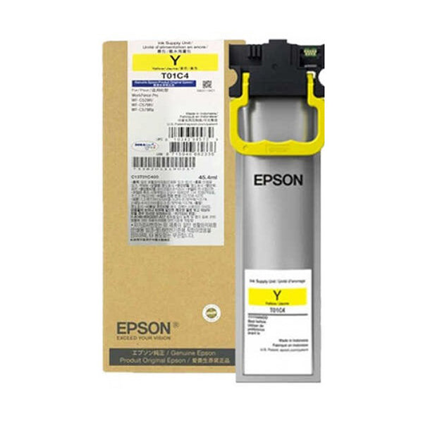 Cartus de cerneala Inkjet Original, Epson, Epson OEM T01C Y Ink, 5 K Pagini, Galben