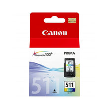 Cartus de cerneala Inkjet Original, Canon, Canon OEM CL-511 Color ink, Multicolor