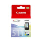 Cartus de cerneala Inkjet Original, Canon, Canon OEM CL-511 Color ink, Multicolor