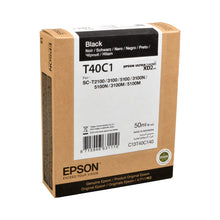 Cartus de cerneala Inkjet Original, Epson, Epson OEM T40C B ink, Negru