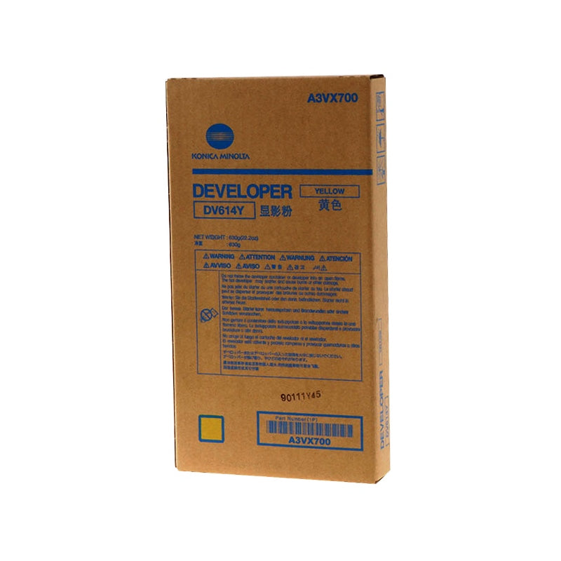 Punga Developer Original, Konica Minolta, Konica Minolta OEM DV-614 Y Developer Bag, Galben