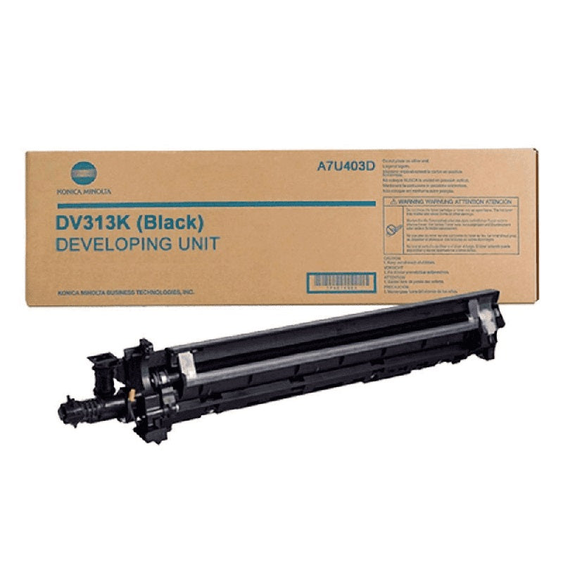 Developer Unit Original, Konica Minolta, Konica Minolta OEM DV-313 B Developer Unit, 600 K Pagini, Negru