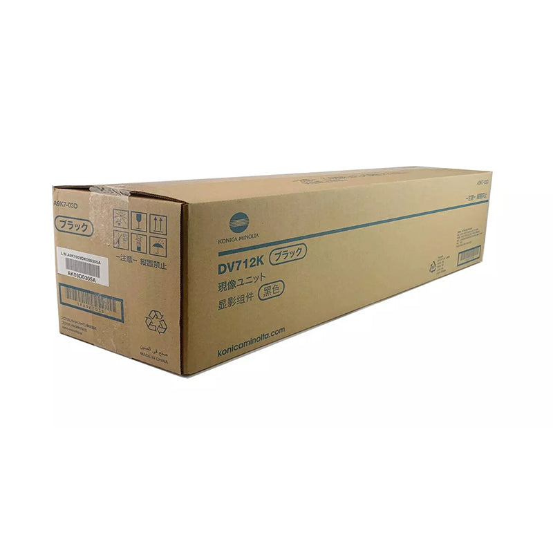 Developer Unit Original, Konica Minolta, Konica Minolta OEM DV-712 B Developer Unit, Negru