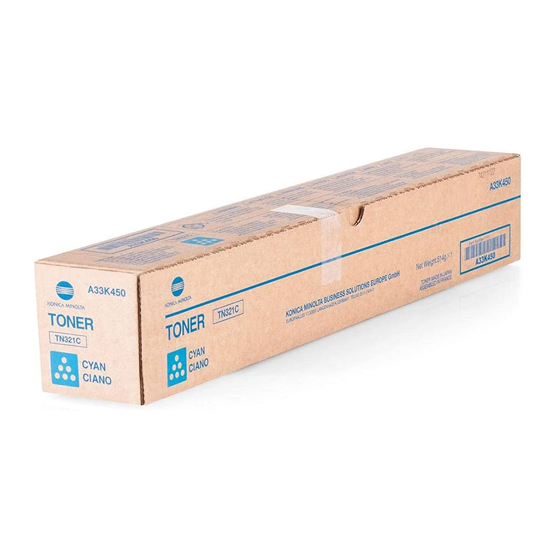 Toner Original, Konica Minolta, Konica Minolta OEM TN-321 C Laser, 25 K Pagini, Cyan