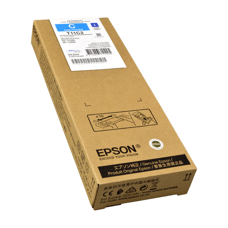 Cartus de cerneala Inkjet Original, Epson, Epson OEM T11C C Ink, Cyan