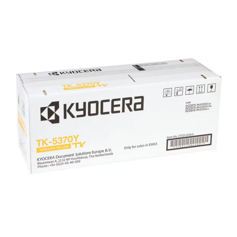 Toner Original, Kyocera, Kyocera OEM TK-5370 Y Laser, 5 K Pagini, Galben