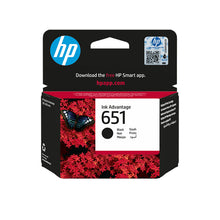 Cartus de cerneala Inkjet Original, HP, HP OEM 651 B Ink, Negru