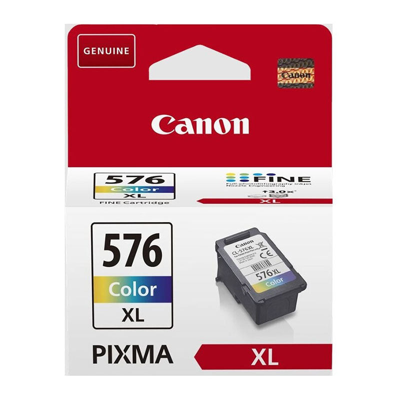 Cartus de cerneala Inkjet Original, Canon, Canon OEM CL-576XL Color Ink, Multicolor