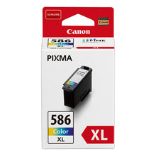 Cartus de cerneala Inkjet Original, Canon, Canon OEM CL-586XL Color Ink, Multicolor