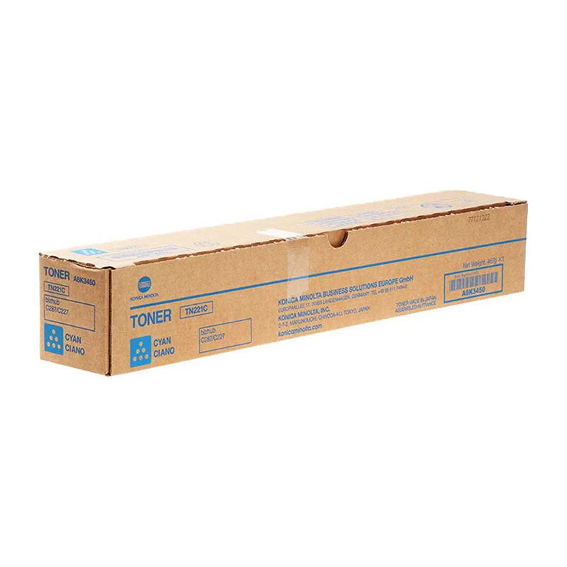 Toner Original, Konica Minolta, Konica Minolta OEM TN-221 C Laser, 21 K Pagini, Cyan