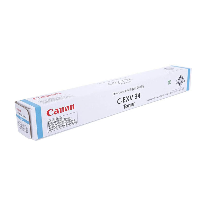 Toner Original, Canon, Canon OEM EXV-34 C Laser, 19 K Pagini, Cyan