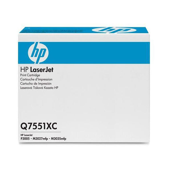 Toner Original, HP, HP OEM Q7551X Laser, 13 K Pagini, Negru