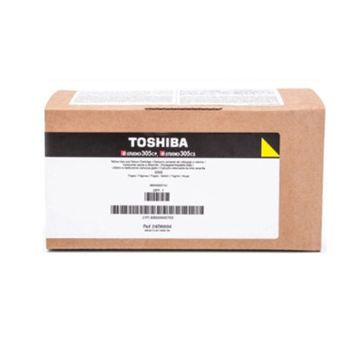 Toner Original, Toshiba, TOSHIBA OEM T305PY-R Laser, 3 K Pagini, Galben