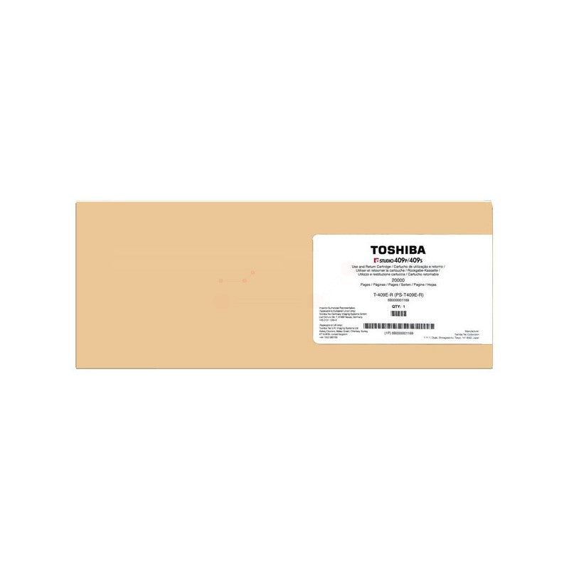 Toner Original, Toshiba, TOSHIBA OEM T409E-R Laser, 20 K Pagini, Negru