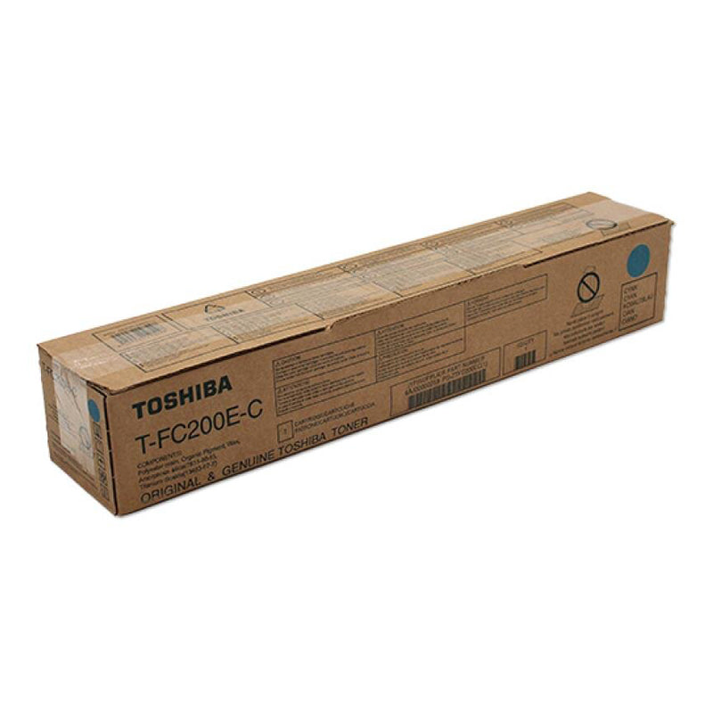 Toner Original, Toshiba, TOSHIBA OEM T-FC200EC Laser, 33.6 K Pagini, Cyan