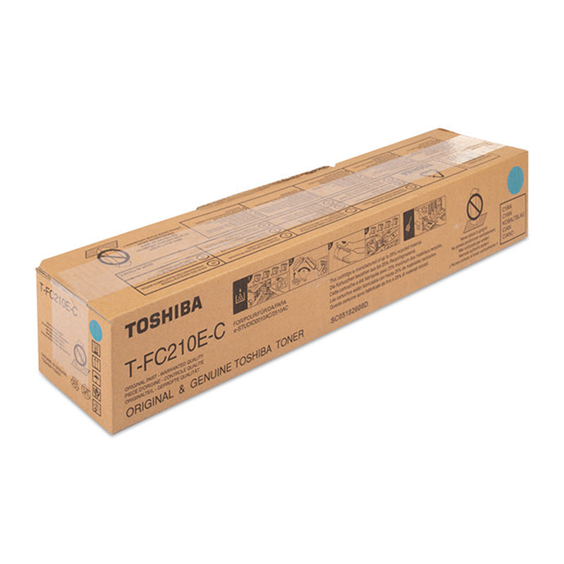 Toner Original, Toshiba, TOSHIBA OEM T-FC210EC Laser, Cyan