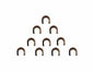 Bucsa Compatibil Superior, HP, HPC P3015 Lower Roller Bushing
