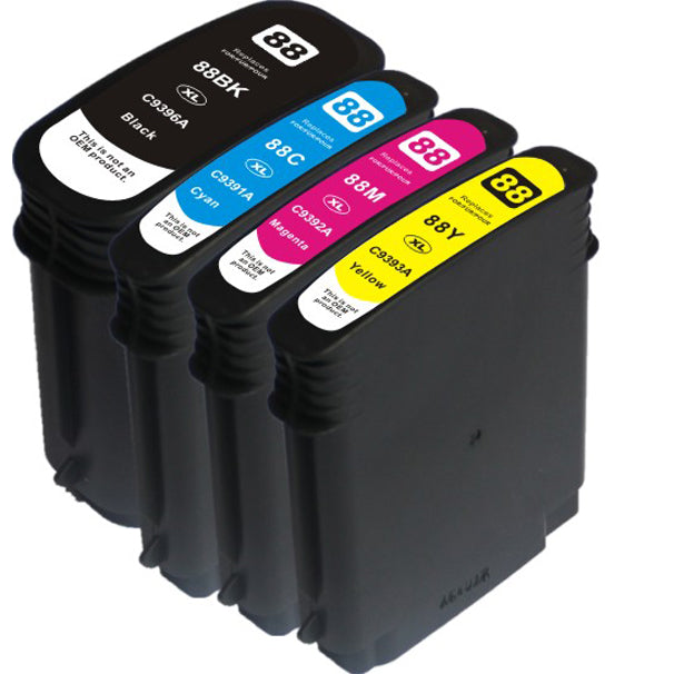 Cartus de cerneala Inkjet Compatibil Superior, HP, HPC 88XL (C9396) BK NEW Ink, Negru