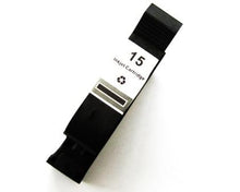 Cartus Cerneala Inkjet Reconditionat Compatibil Superior, HP, HPC 15 (C6615) BK REM Ink, Remanufacturat, Negru