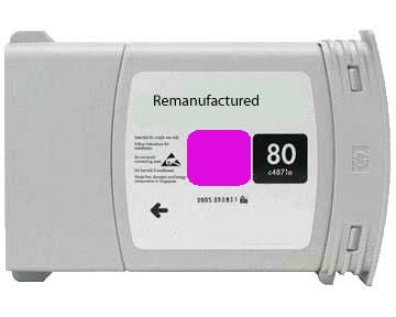 Cartus de cerneala Inkjet Compatibil Superior, HP, HPC 80 (C4847A) M NEW Ink, Magenta